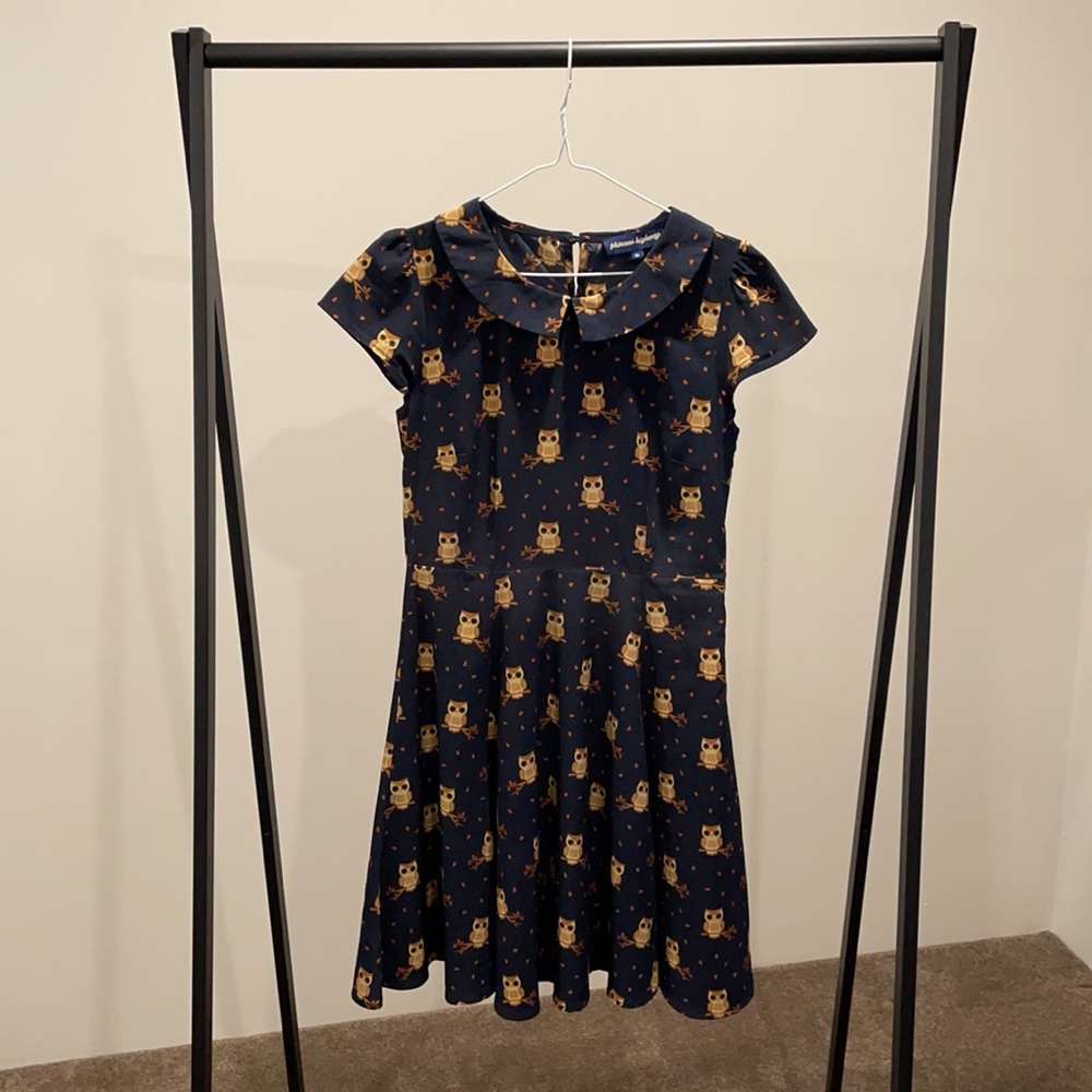Cute owl print princess highway dress - Picture 2 of 4